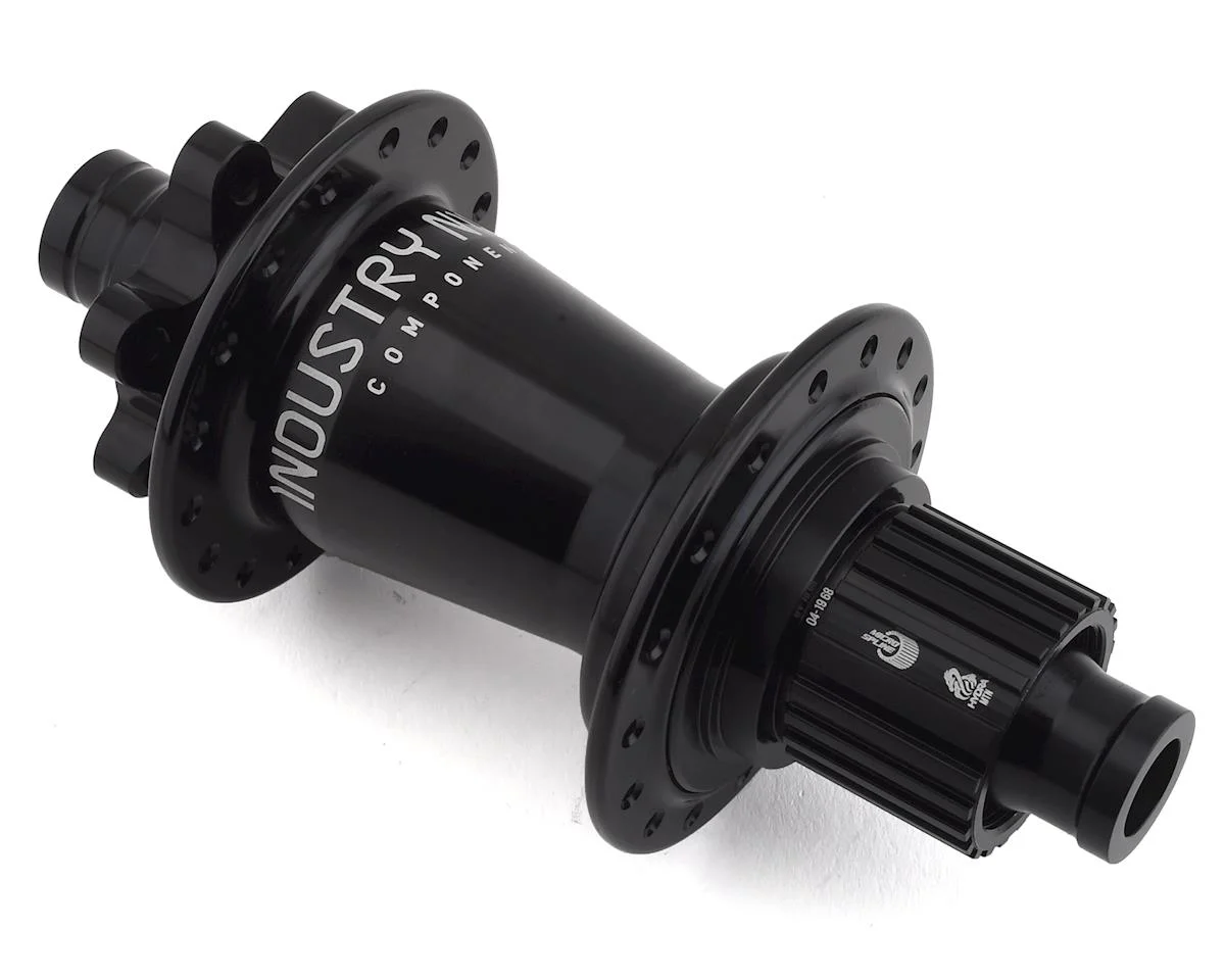 Industry Nine Hydra Rear Disc Hub (Black) (Shimano Micro Spline) (6-Bolt) (12 x 148mm (Boost)) (32H)